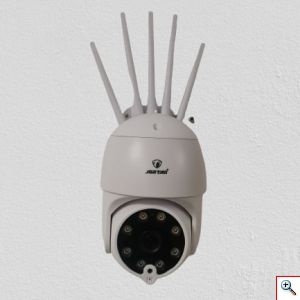 Jortan® Αδιάβροχη Έξυπνη PTZ Κάμερα Ασφαλείας 2MP 1080p με WiFi - Αpp Εφαρμογή Παρακολούθησης - Νυχτερινή Λήψη & Μικρόφωνο JT-8173QP