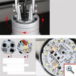 Αδιάβροχο Ηλιακό Φωτιστικό LED 15W με Φωτοβολταϊκό Πάνελ, Αισθητήρα Φωτός & Τηλεκοντρόλ – Solar Energy JD 9909