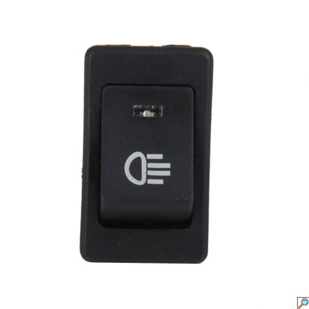 Διακόπτης ON / OFF 4 Pin Αδιάβροχος 12V / 35A με Πράσινο Φωτισμό