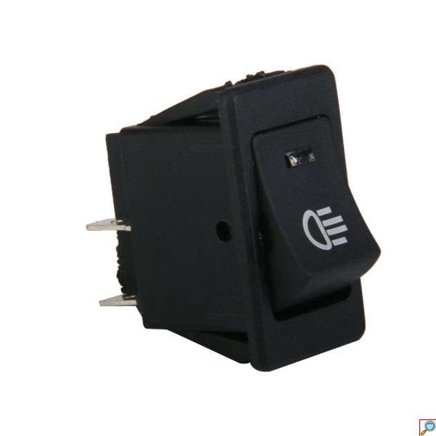 Αδιάβροχος Διακόπτης ON / OFF 4 Pin 12V / 35A με Κόκκινο Φωτισμό 