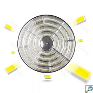 Αδιάβροχο UFO-High Bay Φωτιστικό SMD LED Καμπάνα 230V 26000lm - Ψυχρού Λευκού Φωτισμού - Aigostar