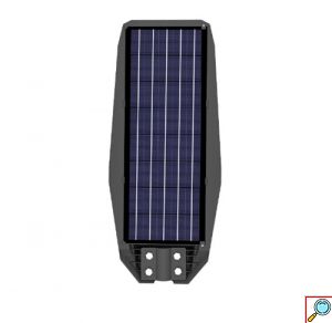 Ηλιακός Αδιάβροχος Προβολέας LED Δρόμου 400W με Πάνελ