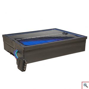 Αδιάβροχη Αυτόνομη RGB Ταινία LED 3528 SMD, με Ηλιακό Πάνελ & Τηλεχειριστήριο, RGB Λεντοταινία 5 Μέτρων, OEM