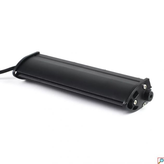 Αδιάβροχη Mini Μπάρα LED COB Πορτοκαλί Φωτισμού Σταθερού & Strobe 18W 12/24V IP67