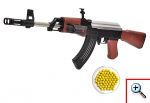 Αεροβόλο Όπλο Μοντελισμού με Laser Στόχευσης Submachine Gun AK47 Α+