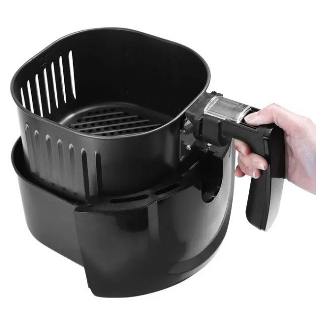 Φριτέζα Αέρος 3.5L 1500W – Υγιεινό Μαγείρεμα με Θερμό Αέρα - Ρύθμιση Θερμοκρασίας 80-200°C, Τεχνολογία 360° για Τραγανά Αποτελέσματα