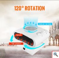 Αερόθερμο 2000W με Περιστρεφόμενη Βάση & Θερμοστάτη FH-103A