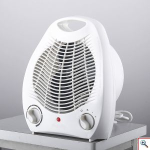 Αερόθερμο 2000W με Θερμοστάτη & Ρυθμιστή Έντασης, Electric Fan Heater LQ-501
