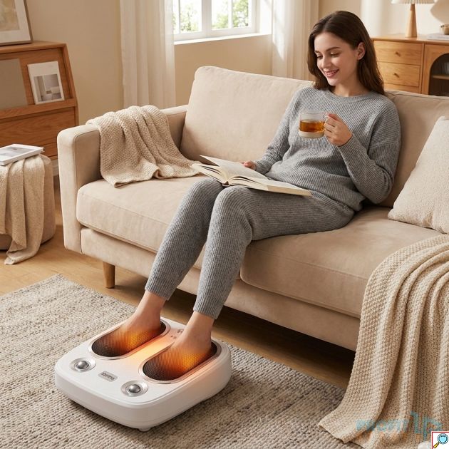 Συσκευή Μασάζ Shiatsu Ποδιών με Λειτουργία Θέρμανσης