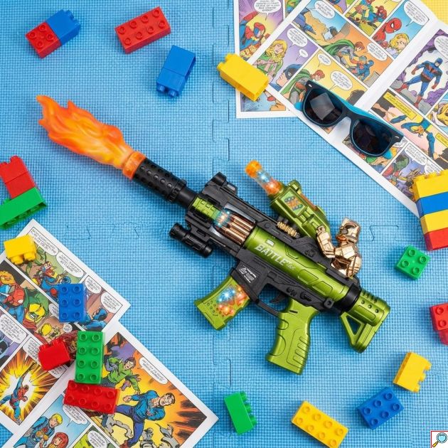 Παιδικό Ηλεκτρονικό Πιστόλι Electric Gun JQ560 – Ήχοι & LED Φωτισμός