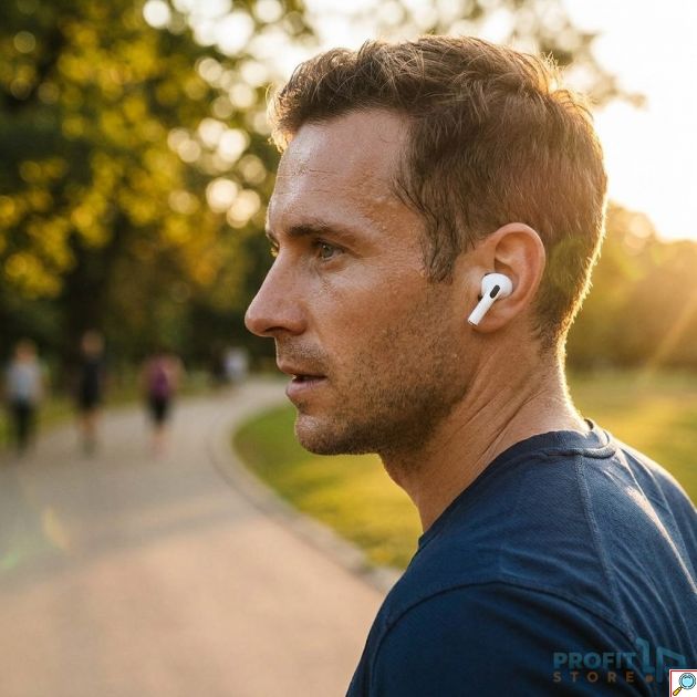 Ασύρματα Ακουστικά Bluetooth 5.4 - In-Ear Handsfree για Κλήσεις & Μουσική - Λευκά, Άνετη Εφαρμογή, Στερεοφωνικός Ήχος