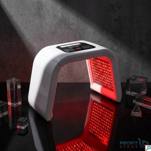 Γέφυρα Φωτοθεραπείας LED Omega Light 7 Χρωμάτων - Επαγγελματική Περιποίηση Προσώπου & Σώματος - Ψηφιακός Πίνακας, LLLT Τεχνολογία