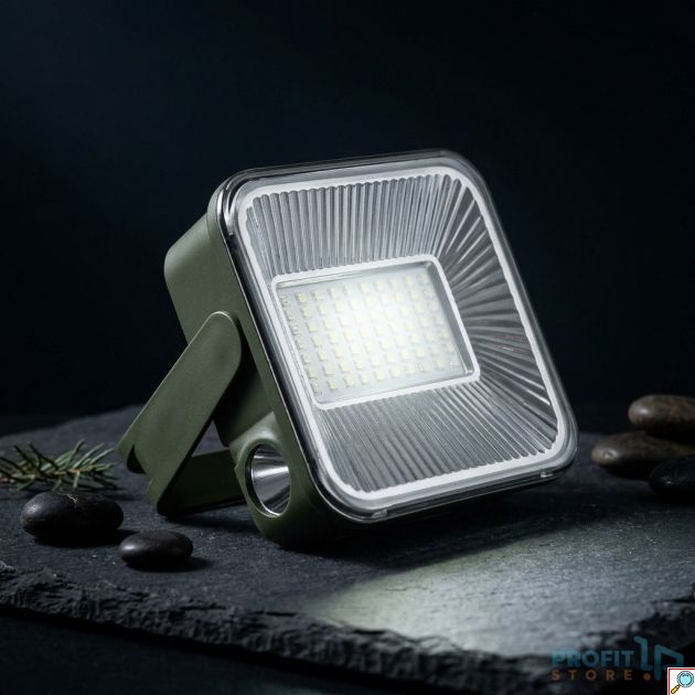 Ηλιακός Προβολέας LED 30W - Φορητός, Επαναφορτιζόμενος 1200mAh για Κάμπινγκ, 8000K