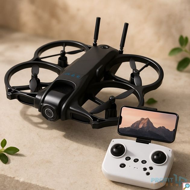 Mini Drone με Κάμερα και WiFi FPV - Αποφυγή Εμποδίων, Headless Mode, Τηλεχειριστήριο, 14+