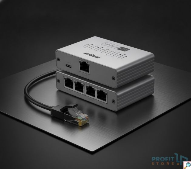 Διακλαδωτής Δικτύου - 1 Σε 3 Gigabit Έως 1000Mbps Για Πολλαπλές Ενσύρματες Συνδέσεις