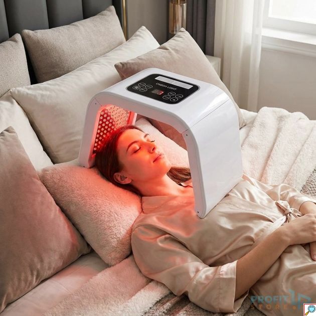 Γέφυρα Φωτοθεραπείας LED Omega Light 7 Χρωμάτων - Επαγγελματική Περιποίηση Προσώπου & Σώματος - Ψηφιακός Πίνακας, LLLT Τεχνολογία