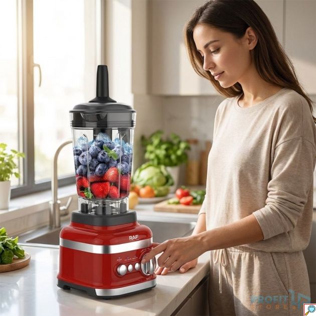 Μπλέντερ 1500W - Ισχυρή απόδοση & Κανάτα 2L - 4 Ανοξείδωτες Λεπίδες, Οικιακό μπλέντερ