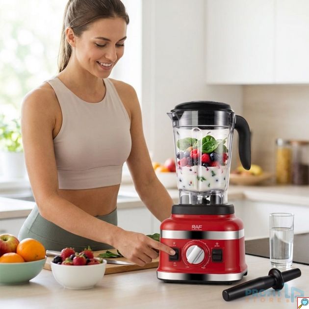 Επαγγελματικό Μπλέντερ - 1500W επαγγελματική απόδοση - 2.0L κανάτα, 4 ανοξείδωτες λεπίδες, pulse, tamper