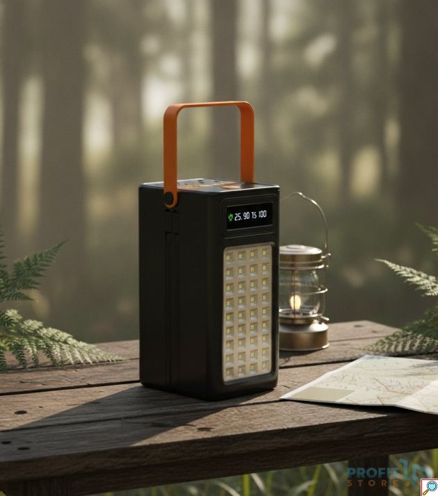 Power Bank 80000mAh με PD 22.5W - Φόρτιση Πολλών Συσκευών Και LED Φωτισμός