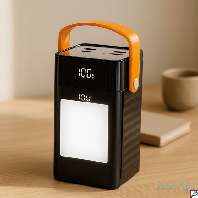 Power Bank 80000mAh - Γρήγορη Φόρτιση 22.5W, Φακός LED και Μεγάλη Αυτονομία για Συσκευές