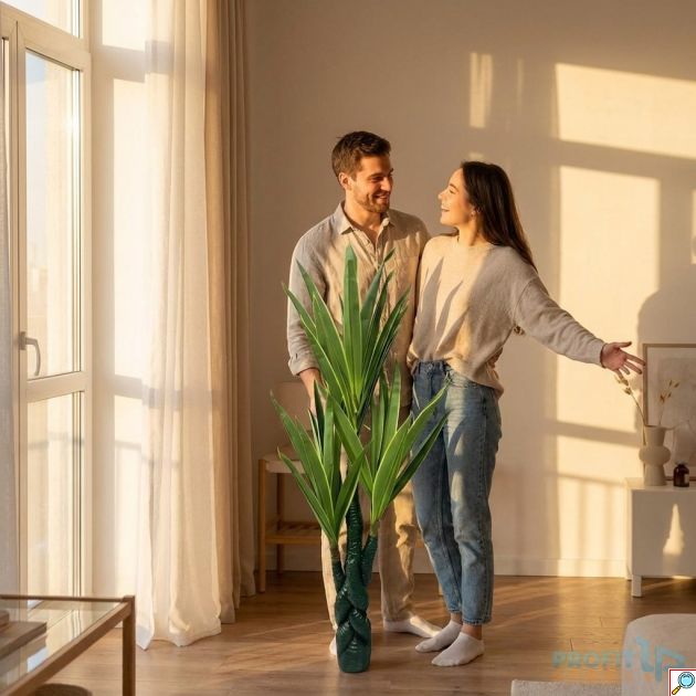 Τεχνητό Διακοσμητικό Φυτό 175cm – Πράσινη Όαση Χωρίς Συντήρηση - Ιδανικό για Σαλόνι, Γραφείο, Εσωτερικούς Χώρους, Ρεαλιστική Όψη