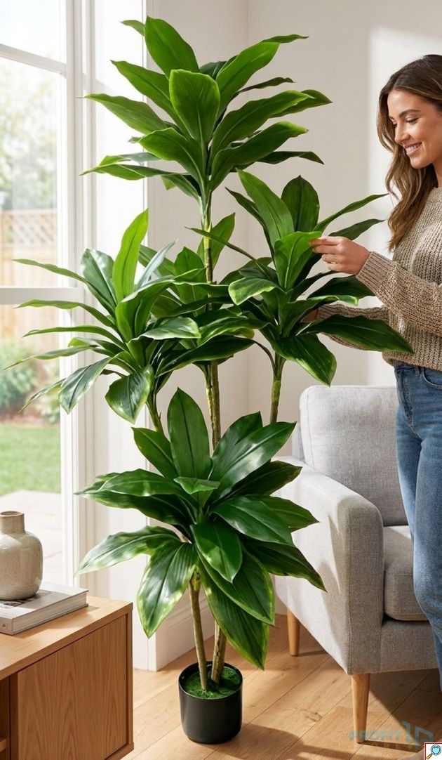 Τεχνητό Διακοσμητικό Φυτό σε Γλάστρα 170cm – Πλούσιο Φύλλωμα & Ρεαλιστική Όψη - Ιδανικό για Σαλόνι, Γραφείο & Επαγγελματικούς Χώρους