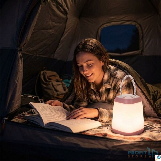 Φορητό Φανάρι LED 5W - 3 Λειτουργίες Φωτισμού & Ρυθμιζόμενη Ένταση - Ιδανικό για Camping, Σπίτι & Υπαίθριες Δραστηριότητες