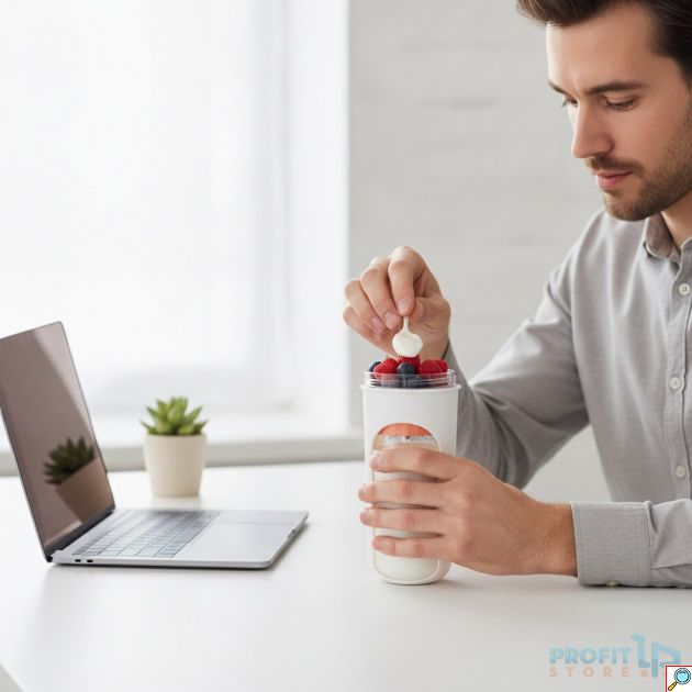 Φορητό Μπλέντερ 480ml - Smoothies και ροφήματα όπου κι αν βρίσκεστε