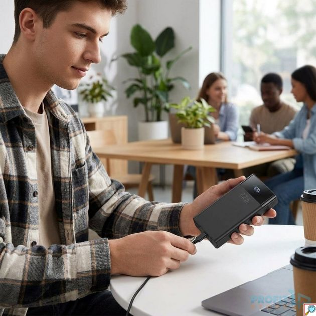 Power Bank 20000mAh - Ταχεία Φόρτιση 22.5W με LED Οθόνη