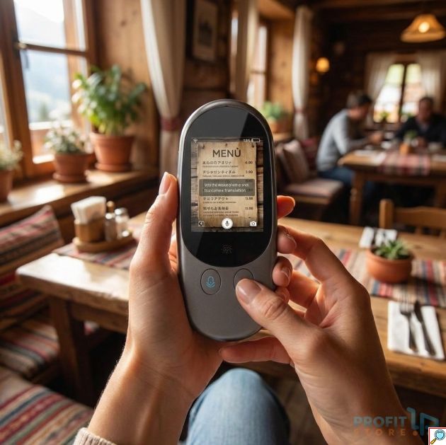 AI Voice Translator - Φορητός Μεταφραστής 85 Γλωσσών με Οθόνη 2.4