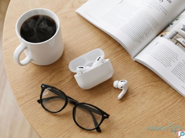 Ασύρματα Bluetooth Ακουστικά με ANC+ENC Ακύρωση Θορύβου - HiFi Ήχος, Θήκη Φόρτισης 500mAh, Αυτονομία 42 Ώρες, Λευκό