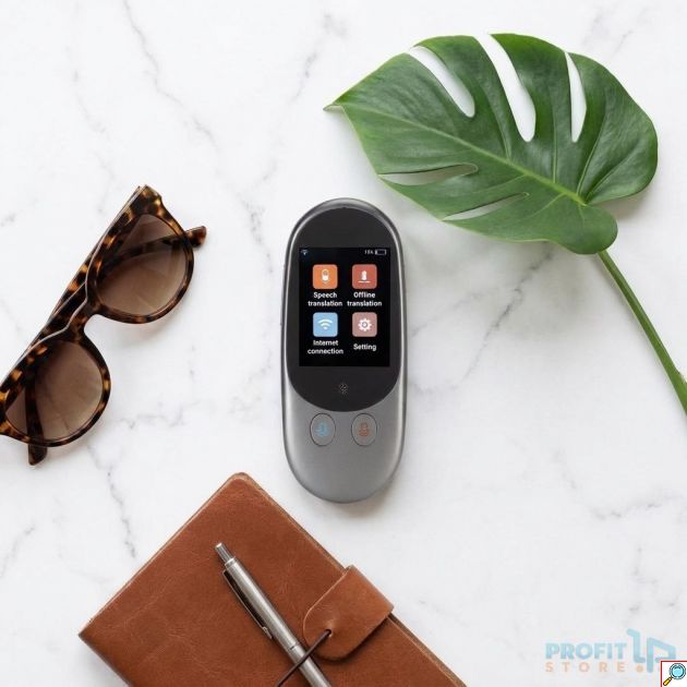 AI Voice Translator - Φορητός Μεταφραστής 85 Γλωσσών με Οθόνη 2.4