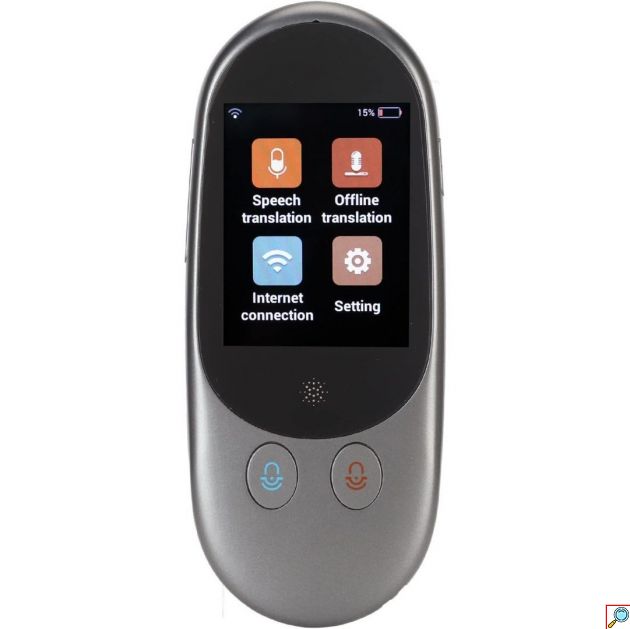 AI Voice Translator - Φορητός Μεταφραστής 85 Γλωσσών με Οθόνη 2.4