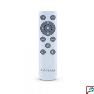 Aigostar Αδιάβροχος Ηλιακός Προβολέας LED 200W Ψυχρό Λευκό 6500K με Ενσωματωμένη Μπαταρία και Τηλεχειριστήριο