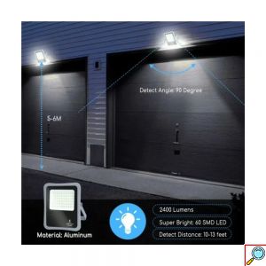 Aigostar Αδιάβροχος Ηλιακός Προβολέας LED 300W Ψυχρό Λευκό 6500K με Τηλεχειριστήριο και Ενσωματωμένη Μπαταρία