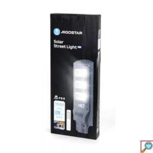 Aigostar LED Ηλιακό Φωτιστικό Κήπου με Αισθητήρα LED/150W/3,2V 6500K Προστασία IP65 και Τηλεχειριστήριο