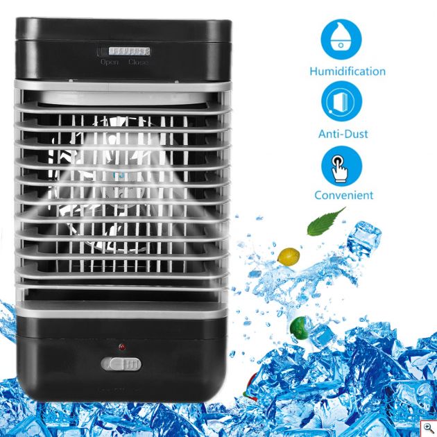 Φορητό Κλιματιστικό Air Cooler Umate Handy Cooler - Ανεμιστήρας Υδρονέφωσης & Υγραντήρας με Τεχνολογία Εξάτμισης