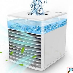 Μίνι Φορητό Κλιματιστικό-Air Cooler Με 3 Ταχύτητες Και LED Φωτισμό Aorlis 