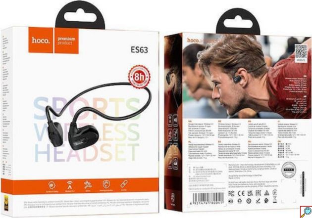 Ακουστικά Open-Ear Bluetooth με Αντοχή στον Ιδρώτα - Hoco