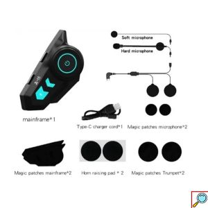 Ακουστικό για Κράνος Μηχανής Wireless Earphone Bluetooth 5.2