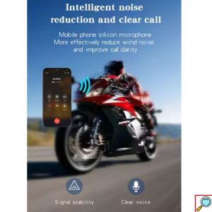 Ακουστικό για Κράνος Μηχανής Wireless Earphone Bluetooth 5.2