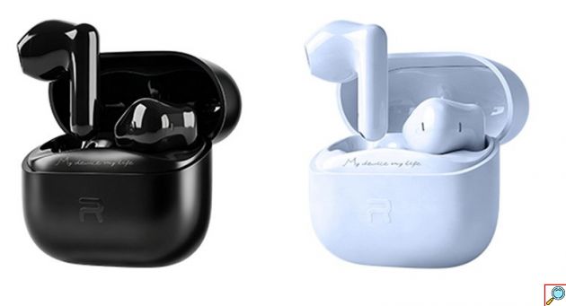 Ασύρματα Ακουστικά Bluetooth – 4 Μικρόφωνα ENC & Super Bass - TWS, 20 ώρες αυτονομία, Μαύρο/Λευκό/Μπλε