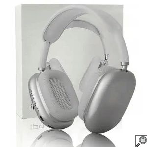 Ασύρματα Ακουστικά Bluetooth Headphones Λευκό-Ασημί-Over Ear