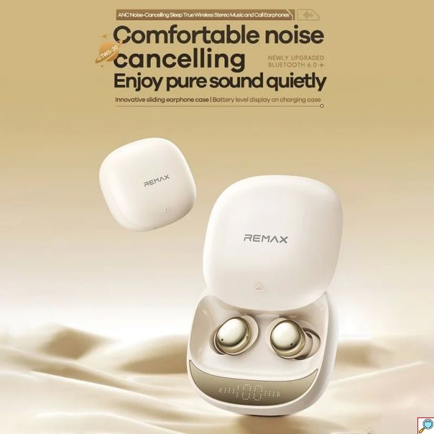 Ασύρματα Ακουστικά Sleep Series – Άνεση στον Ύπνο με ANC - Bluetooth 6.0, Ψηφιακή Οθόνη, Ελαφριά, TWS Earbuds για Μουσική & Κλήσεις