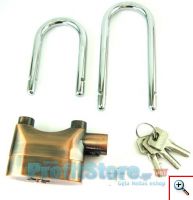 Έξυπνο Διπλό Λουκέτο με Αισθητήρα Κραδασμών και Ηλεκτρονικό Συναγερμό