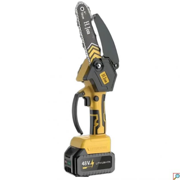 Μίνι Αλυσοπρίονο Μπαταρίας – Brushless 260W για κλάδεμα, 21V 6