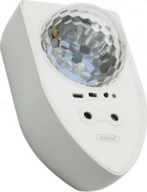 Διακοσμητικό Φωτιστικό LED Party Light Star Projector RGB Andowl Q-RG με Ηχείο και Τηλεχειριστήριο