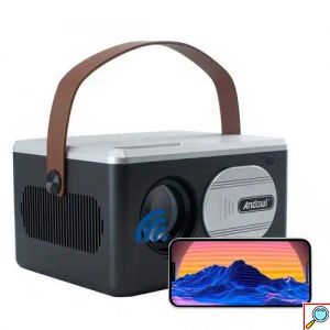 Andowl Mini Projector Οικιακού Θεάτρου με Ανάλυση Ultra 2K– Σε Μαύρο Χρώμα