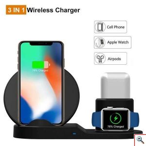 3 ΣΕ 1 Βάση για Ασύρματη Φόρτιση Andowl AN-Q-L025