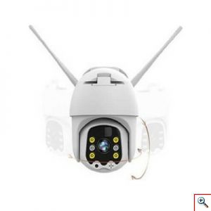 Ασύρματη Ηλιακή IP Κάμερα Ασφαλείας WiFi 5.0MP 1080p Andowl Q-S33